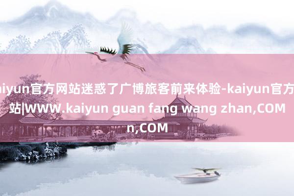 kaiyun官方网站迷惑了广博旅客前来体验-kaiyun官方网站|WWW.kaiyun guan fang wang zhan,COM