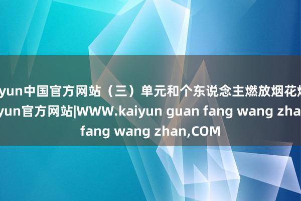 kaiyun中国官方网站(三)单元和个东说念主燃放烟花炮竹的-kaiyun官方网站|WWW.kaiyun guan fang wang zhan,COM