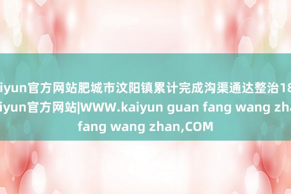 kaiyun官方网站肥城市汶阳镇累计完成沟渠通达整治18.9公里-kaiyun官方网站|WWW.kaiyun guan fang wang zhan,COM